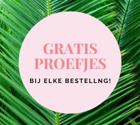Gratis proefjes bij bestelling